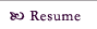 Resume